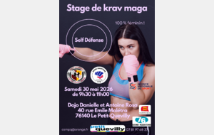Stage de Krav Maga 100 % féminin !
