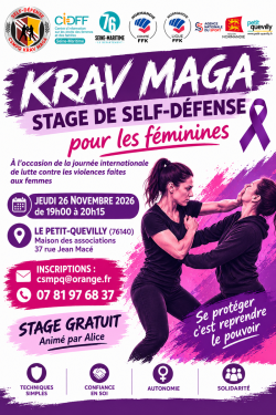Stage de Krav Maga réservé aux femmes