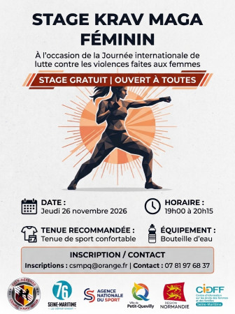Stage de Krav Maga réservé aux femmes