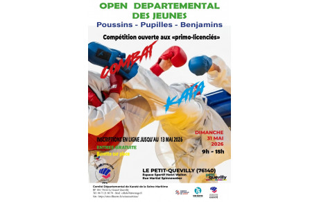 OPEN DEPARTEMENTAL DES JEUNES DE KARATE