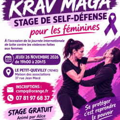 Stage de Krav Maga réservé aux femmes